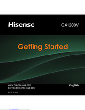 Hisense Pulse GX1200V Getting Started