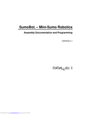 Parallax SumoBot Assembly