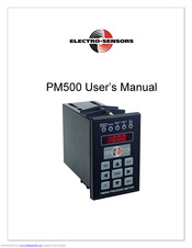Electro-Sensors PM500 User Manual