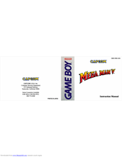 Capcom MEGA MAN V Instruction Manual