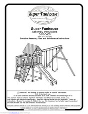 Rainbow Super Funhouse Assembly Instructions Manual