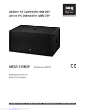IMG STAGE LINE MEGA-215DSP Instruction Manual