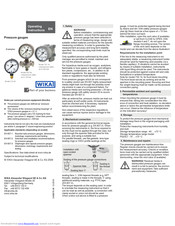 Wika 732.14 Operating Instructions