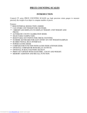 Contech CT series User Manual