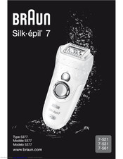 Braun Silk-epil 7 7-531 User Manual