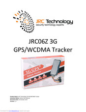 JRC Technology JRC06Z 3G User Manual