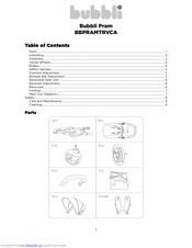 Bubbli BBPRAMTRVCA User Manual