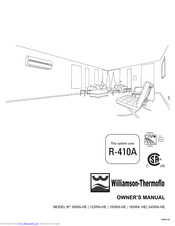 Williamson-Thermoflo 18SRA-HE Owner's Manual