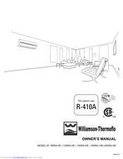 Williamson-Thermoflo 15SRA-HE Owner's Manual