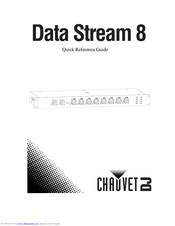 Chauvet DJ Data Stream 8 Quick Reference Manual