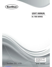 SunStar SC-700A User Manual
