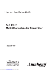 Amphony Model 400 User And Installation Manual