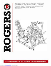 Rogers 410620 Product Information Packet