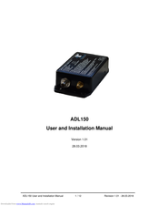 Golze Engineering ADL150 Installation Manual