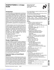 National Semiconductor POEPHYTEREV-I User Manual