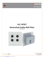 Attero Tech unAX4I AES67 User Manual