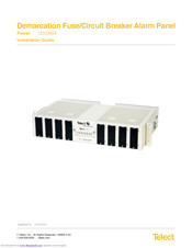 Telect 125DM08 Installation Manual