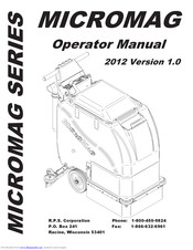 RSP Corporation MicroMag series Operator's Manual