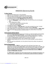 Guardian Interlock Systems AMS2000 Operating Manual