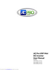 AC Pro GMV-60WL/A-T(U) User Manual