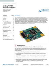 Vicor VI Chip VTM User Manual