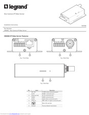 Legrand CM2002 Installation Instructions Manual