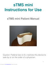 eNeura sTMS mini Instructions For Use Manual