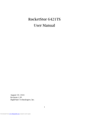 HighPoint RocketStor 6421TS User Manual