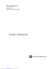 St. Jude Medical Merlin home EX1100 User Manual