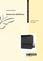 REMEHA Gas 550 Duo Technical Information
