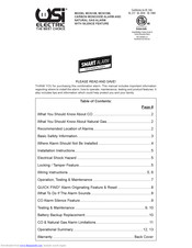 USI MCN108 Installation Instructions Manual