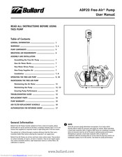 Bullard ADP20 User Manual