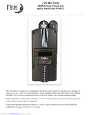 MidNite Solar Classic Lite Quick Start Manual