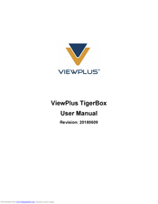 ViewPlus TigerBox User Manual