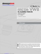 Omegalink OL-AL(MDB)-VW8-EN Install Manual