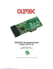 Olimex MOD-RTC User Manual