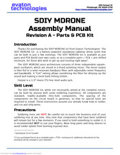 evaton technologies SDIY MDRONE Assembly Manual