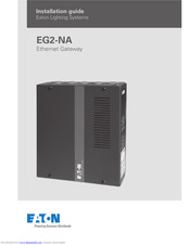 Eaton EG2-NA Installation Manual