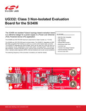 Silicon Laboratories UG332 User Manual