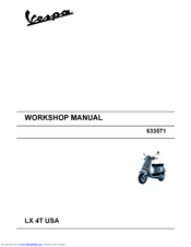 VESPA LX 4T Workshop Manual