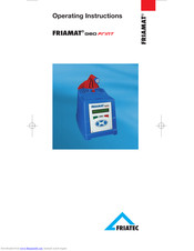 FRIATEC FRIAMAT GEO PRINT Operating Instructions Manual