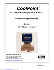 UFM CoolPoint CP8-V8 Installation And Operation Manual
