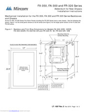 Mircom FA-301-12DDR Installation Instructions
