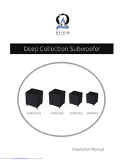 Origin SUBDD12EQ Installation Manual
