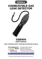General CGD900 User Manual