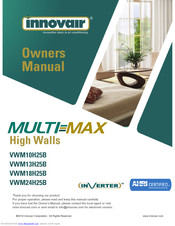 innovair MULTI-MAX VWM24H25B Owner's Manual