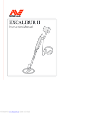 Minelab Excalibur II Instruction Manual