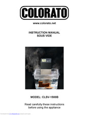 COLORATO CLSV-1500B Instruction Manual