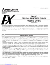 Mitsubishi Electric MELSEC FX-1HC User Manual
