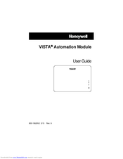 Honeywell Vista Automation Module User Manual